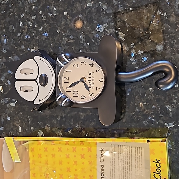 Felix Wall Decor Parts Only Felix The Cat Wall Clock Clock Doesnt